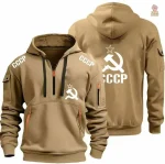 Veste noire CCCP avec finitions néon éclatantes