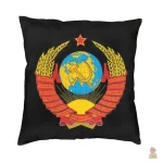 Housse décorative CCCP avec symbolique historique