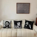 Coussin Che Guevara, style audacieux et vibrant