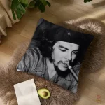 Housse coussin Che Guevara noir et blanc