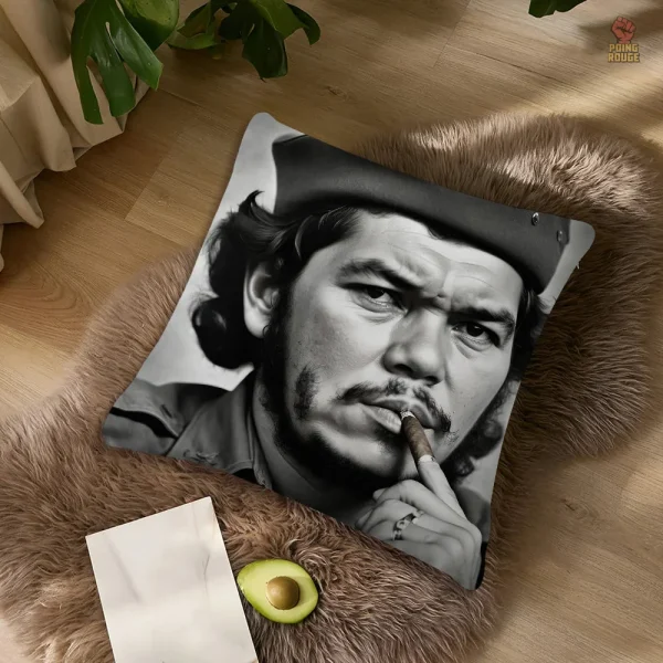 Housse coussin avec impression Che Guevara