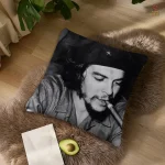 Housse coussin inspirée par Che Guevara, design unique