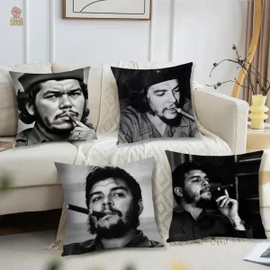 Coussin Che Guevara style aquarelle coloré