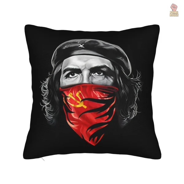 Housse de coussin avec icône révolutionnaire