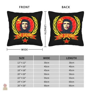 Housse de coussin inspirée de Che Guevara