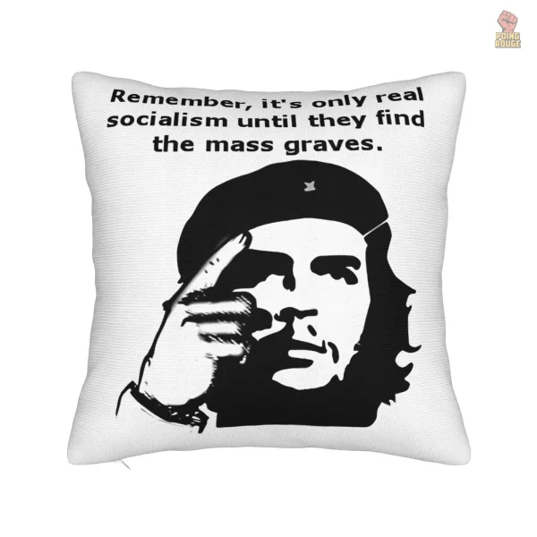 Coussin avec motifs communistes Che Guevara