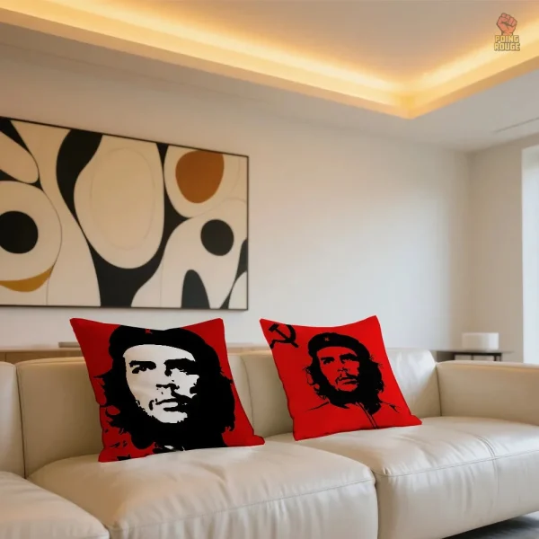 Housse de coussin à l'effigie de Che Guevara