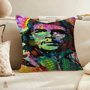 Housse coussin Che Guevara portrait révolutionnaire