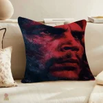Coussin décoratif Che Guevara, fond vert vif