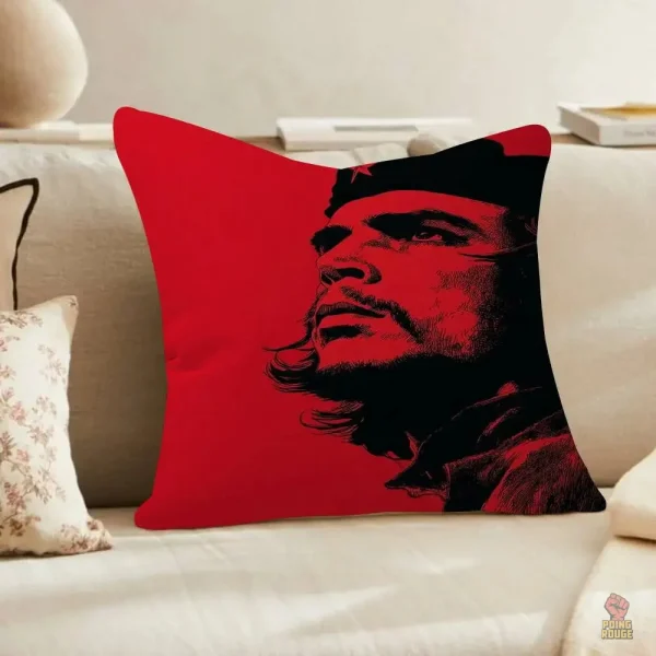 Coussin tendance avec illustration Che Guevara