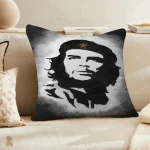Housse coussin inspirée par Che Guevara révolutionnaire