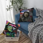 Coussin artistique Che Guevara, couleurs éclatantes