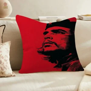 Housse coussin Che Guevara portrait sépia vintage