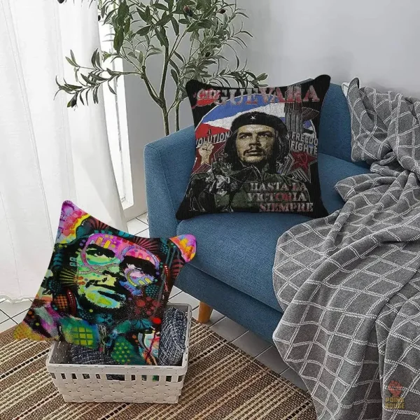 Coussin Che Guevara pour un intérieur engagé