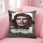 Coussin vert militaire inspiré par Che Guevara