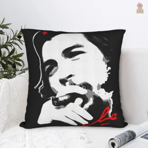 Coussin Che Guevara au design rétro lumineux
