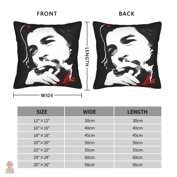Housse décorative Che Guevara, style rétro et lumineux