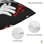 Coussin Che Guevara sur fond or éclatant