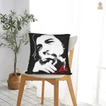 Housse coussin tendance Che Guevara en rouge