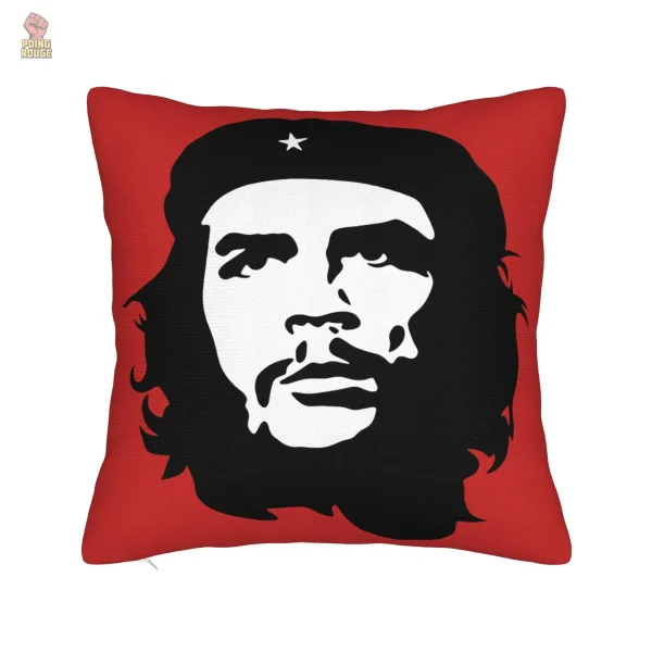 Housse décorative Che Guevara portrait rouge vif