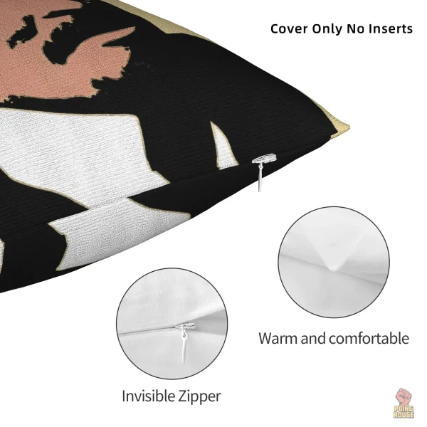 Affiche révolutionnaire sur housse de coussin Lenine