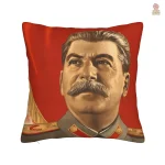 Housse de coussin inspirée par l'iconographie communiste