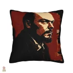 Coussin communiste, illustration de Lenine
