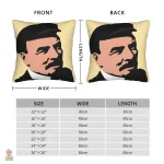 Coussin artistique, image de Lenine emblématique