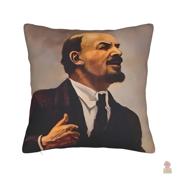 Coussin Lénine pour ambiance politique