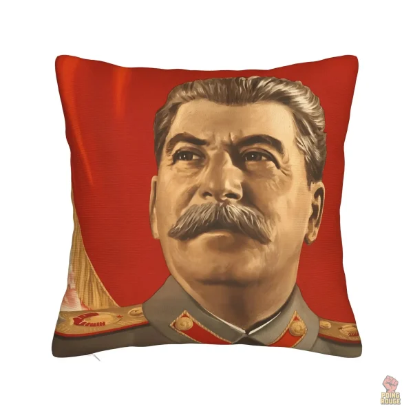 Coussin décoratif avec portrait de Lenine