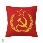 Housse coussin Russie inscription rouge aigle présidentiel - vue 8