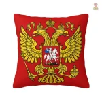 Coussin avec motifs russes traditionnels