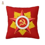 Housse de coussin tricolore avec drapeau russe - vue 4