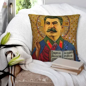 Design byzantin en housse de coussin luxueuse