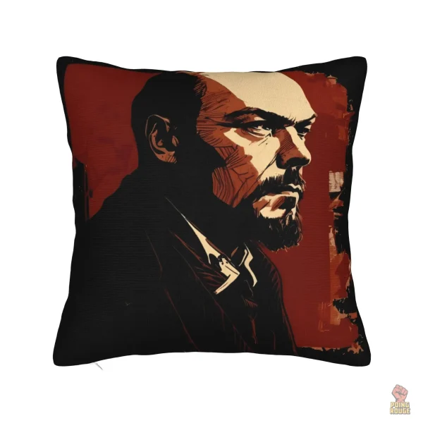 Coussin Staline photo sepia pour décoration