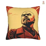Housse de coussin élégante avec portrait de Staline