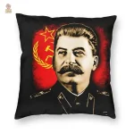 Housse de coussin Staline uniforme militaire URSS