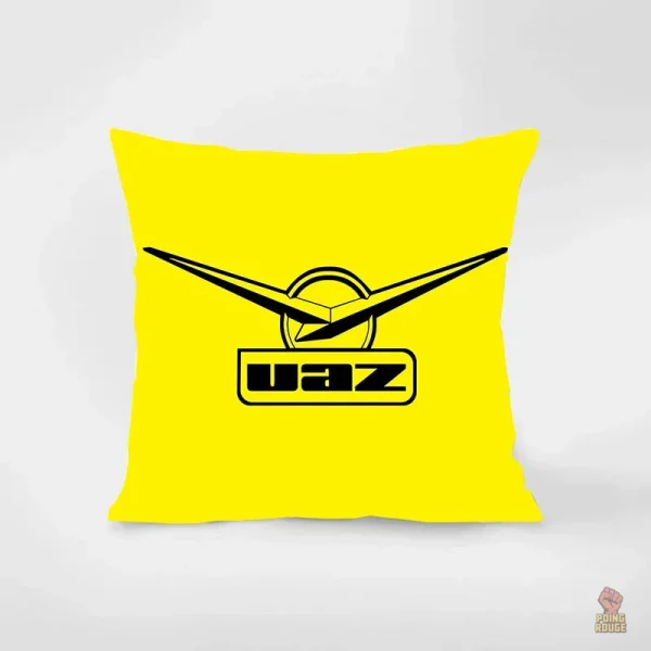 Accessoire UAZ, housse de coussin avec couleurs emblématiques