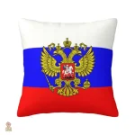 Housse coussin URSS fond rouge faucille et marteau - vue 3