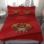 Housse CCCP avec fond rouge et étoile