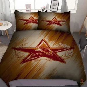 Parure de lit communiste avec design faucille et marteau
