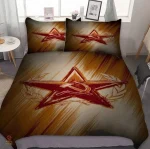 Housse de couette CCCP faucille marteau or fond rouge