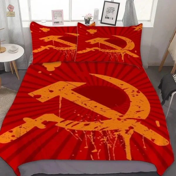 Parure de lit rétro sur le communisme soviétique