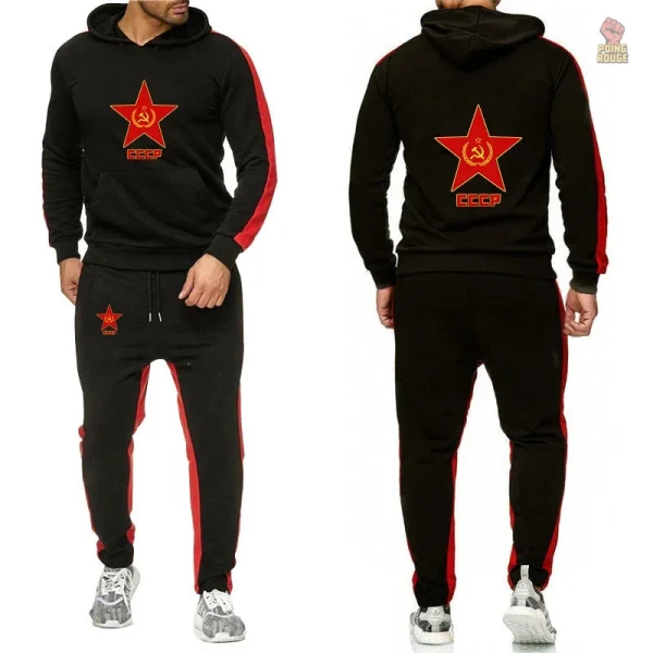 Jogging avec motif étoile rouge emblématique