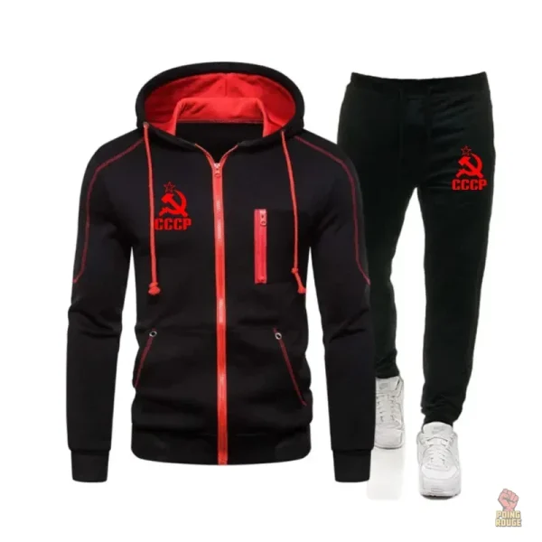 Hoodie marine CCCP, parfait pour un look engagé
