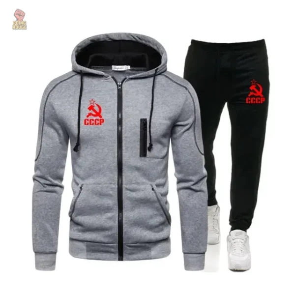 Hoodie avec faucille et marteau, pièce unique à porter