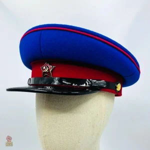 Kepi bleu vintage NKVD soviétique