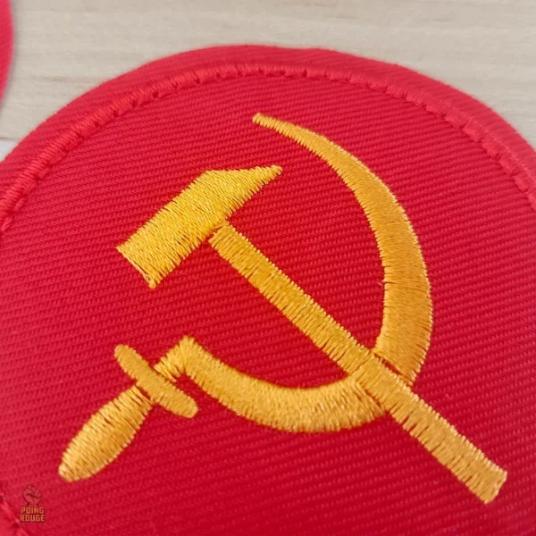 Lot de 5 patches brodés CCCP pour collectionneurs