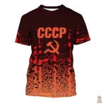 Vêtement sportif inspiré du communisme