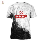 Maillot sport, design communiste historique